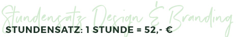 Chrissi Wagner.de: Stundensatz Design & Branding 2019