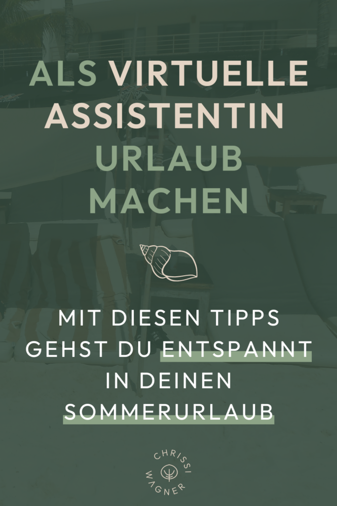 Als VA Urlaub machen: Urlaubsplanung für Virtuelle Assistentinnen