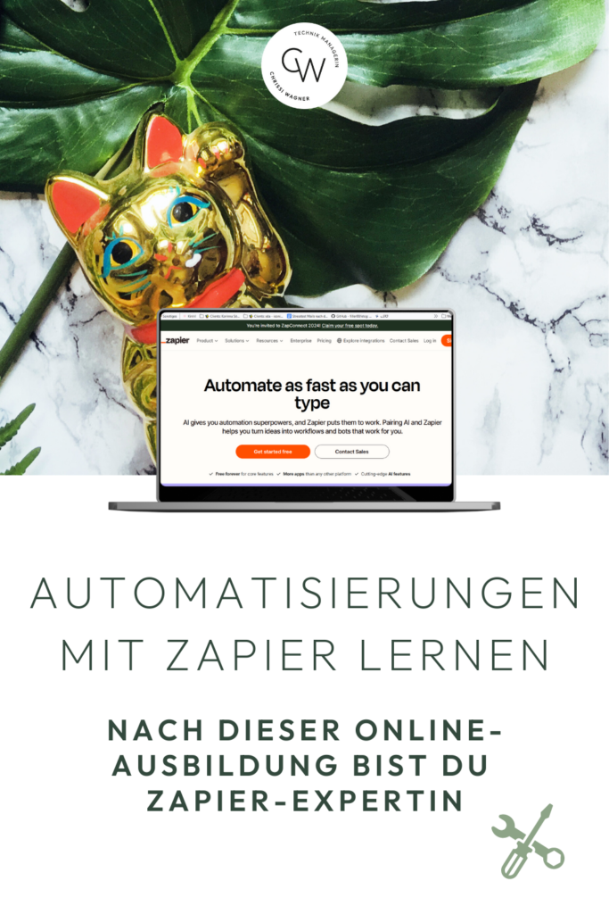 Automatisierungen mit Zapier lernen - Weiterbildung für Selbstständige und Technik-VAs