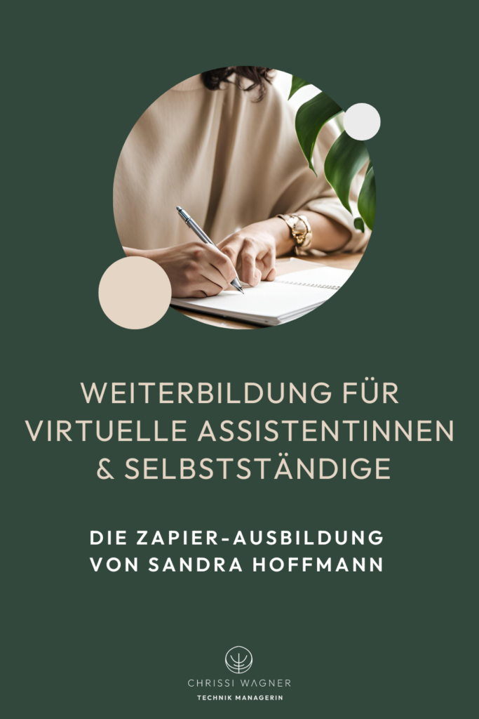 Zapier-Ausbildung von Sandra Hoffmann: Mein Erfahrungsbericht