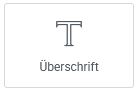 Überschrifts-Element von Elementor