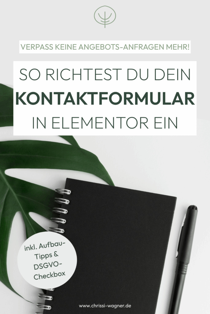 Schritt-für-Schritt-Anleitung für dein Elementor Kontaktformular - inkl. Captcha-Alternative, Feldstruktur & E-Mail-Versand