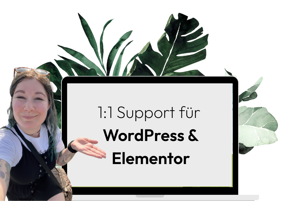 Elementor WordPress Support Mockup