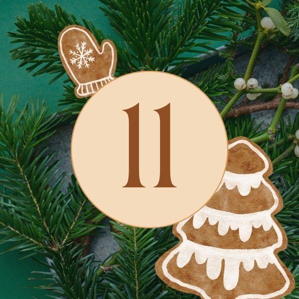 Adventskalender-Template für Elementor: Grafik Türchen 11