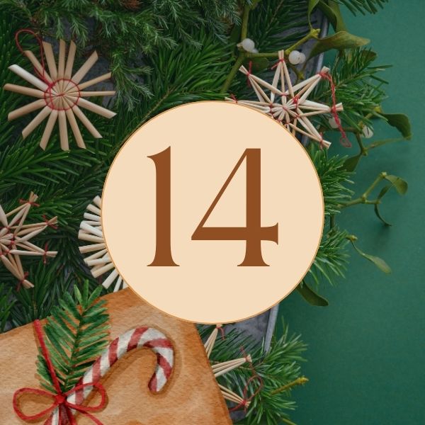Adventskalender-Template für Elementor: Grafik Türchen 14