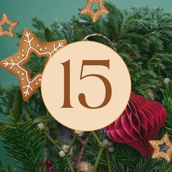 Adventskalender-Template für Elementor: Grafik Türchen 15