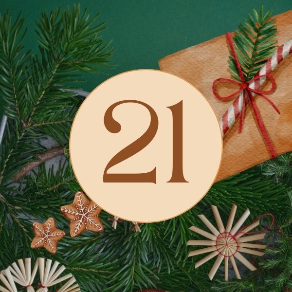 Adventskalender-Template für Elementor: Grafik Türchen 21