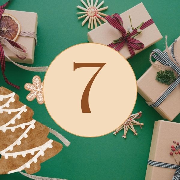 Adventskalender-Template für Elementor: Grafik Türchen 7