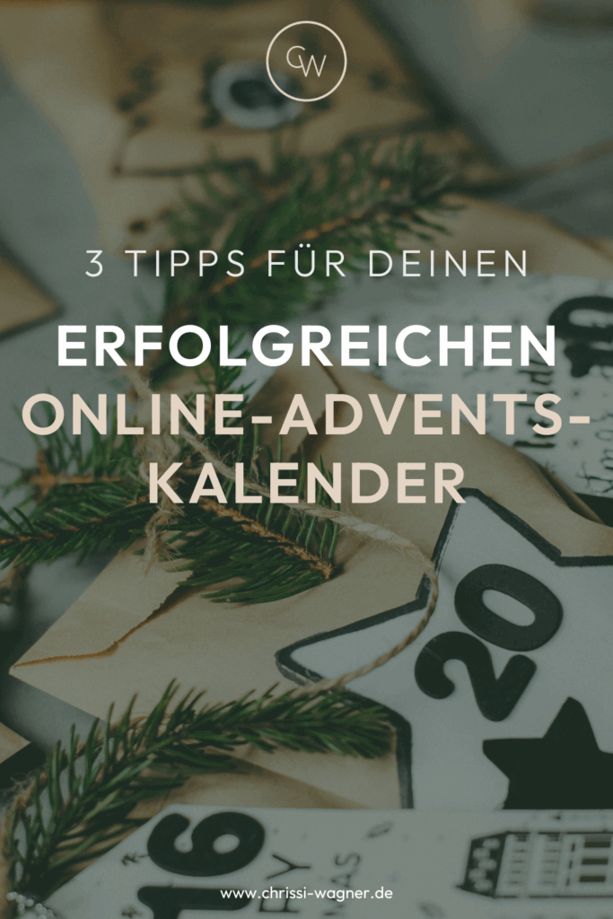 3 Tipps für deinen erfolgreichen Online-Adventskalender