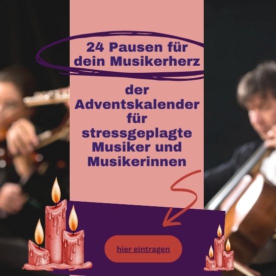 24 Pausen für dein Musikerherz Adventskalender