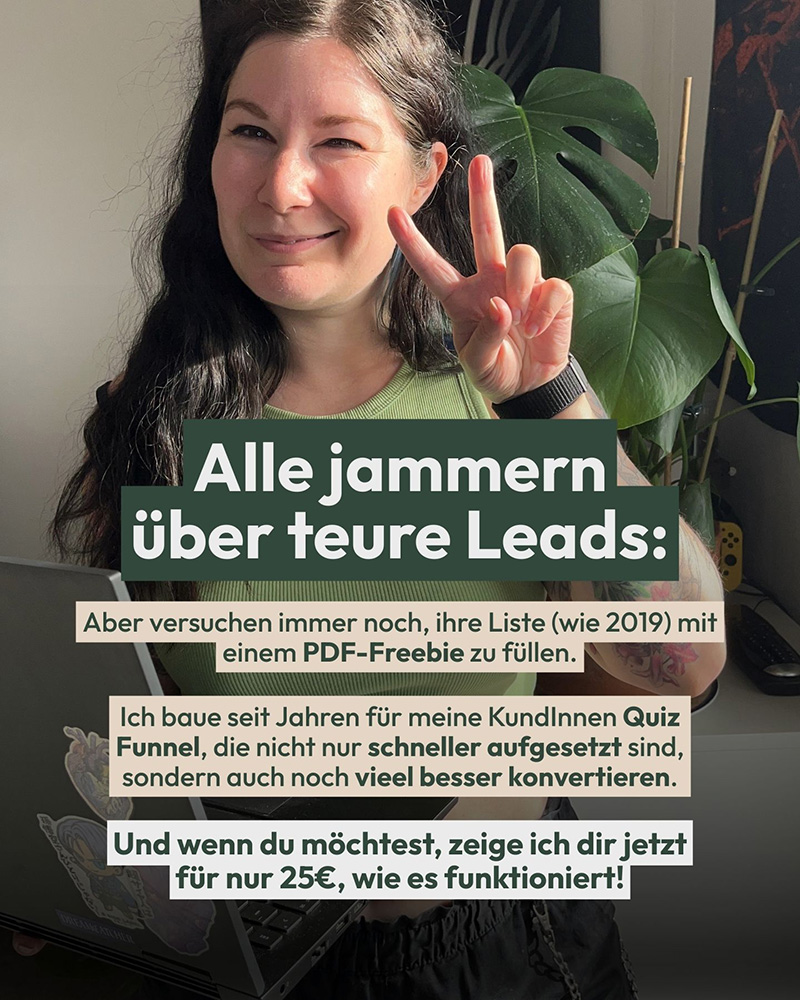 Chrissi Wagner Quiz Funnel Quest Kurs