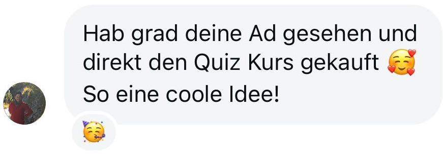 Quiz Funnel Quest Testimonial