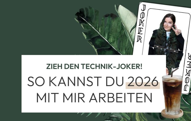 Chrissi Wagner - Technik-Joker: So kannst du 2026 mit mir in Sachen Technik Support zusammenarbeiten