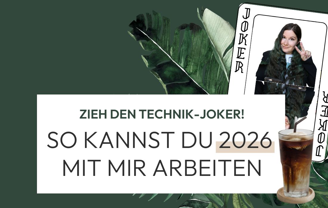 Chrissi Wagner - Technik-Joker: So kannst du 2026 mit mir in Sachen Technik Support zusammenarbeiten