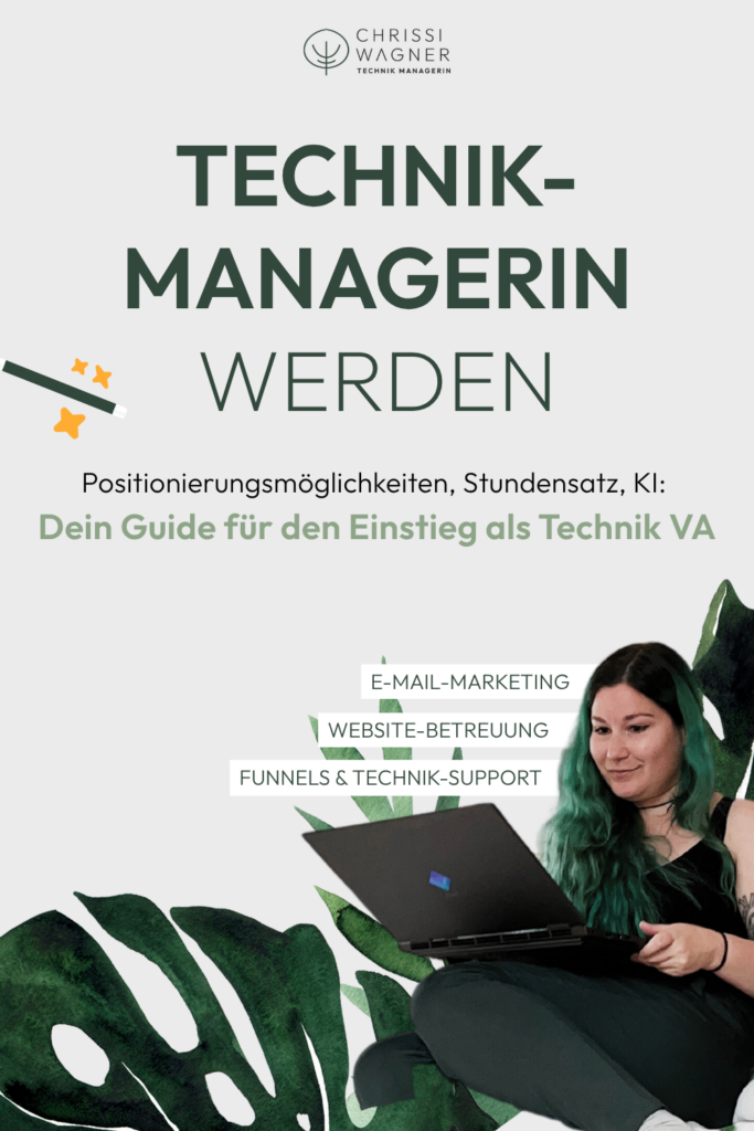 Du liebst Tools, Automationen und Funnels? Dann könnte der Job als virtuelle Assistentin für Technik perfekt für dich sein! Hier erfährst du alles dazu.