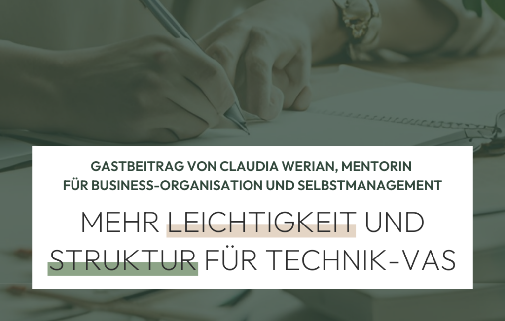 mehr Leichtigkeit im VA-Alltag - Beitragsbild