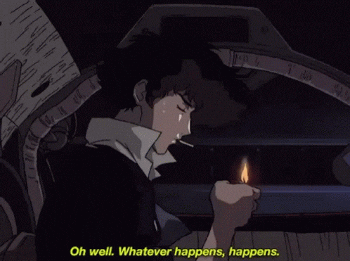 Cowboy Bebop: Whatever happens, happens... naja, nicht im Bezug auf Freebies, obviously