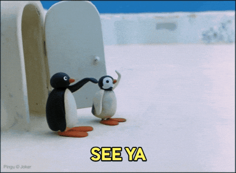Pingu winkt dir zum Abschied - Deine Newsletter-Abmeldung war erfolgreich